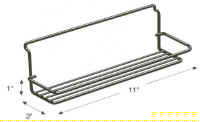 Small Wire Tray for Slatwall